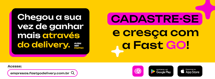 Seja um lojista ou entregador parceiro da Fast Go - Seu Delivery Local